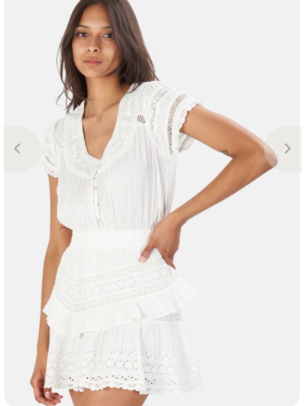 LoveShackFancy Jeromie Dress - Picture 3 of 7